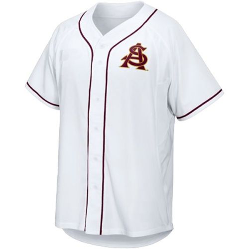 Arizona State Sun Devils White Style 2 NCAA College Baseball Jersey 