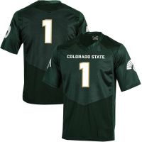 Colorado State University Rams Green NCAA College Football Jersey 