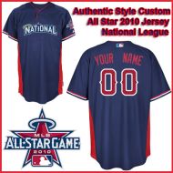 National League Authentic Personalized 2010 All-Star BP Jersey