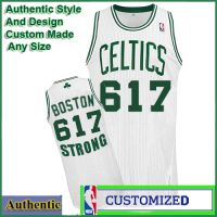 Celtics  BOSTON 617 STRONG NBA Basketball White Tribute Jersey 