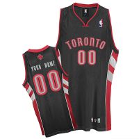 Toronto Raptors Custom Authentic Style Alternate Jersey Black