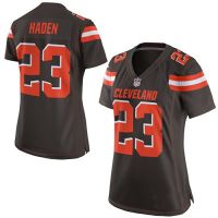 Nike Style Women's T15 Cleveland Browns Customized Team Brown Jersey (Any Name Number)