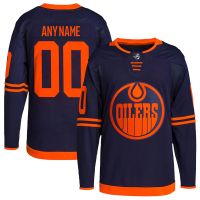 Edmonton Oilers NHL T21 Alt  Blue Hockey Jersey