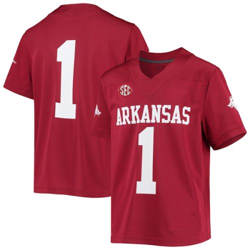 Arkansas Razorbacks Red NCAA College Football Jersey 