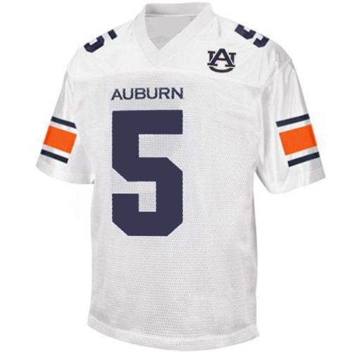 Auburn Tigers White College Football Jersey 