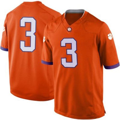 Clemson Tigers Orange NCAA College Football Jersey 