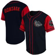 Gonzaga Bulldogs Navy Blue Style 2 NCAA College Baseball Jersey 