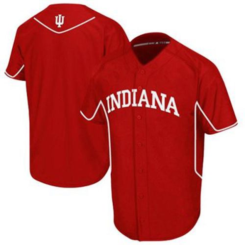 Indiana Hoosiers Red NCAA College Baseball Jersey 