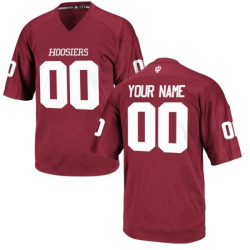 Indiana Hoosiers Red NCAA College Football Jersey 