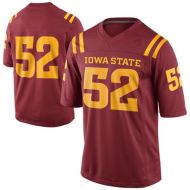 Iowa State Cyclones Red NCAA College Football Jersey 