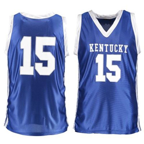 Kentucky Wildcats NCAA College Blue Basketball Jersey 