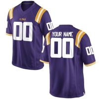 LSU Tigers Purple NCAA College Football Jersey 