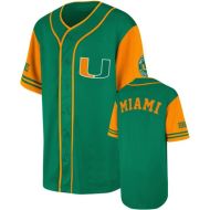 Miami Hurricanes Green NCAA College Baseball Jersey 