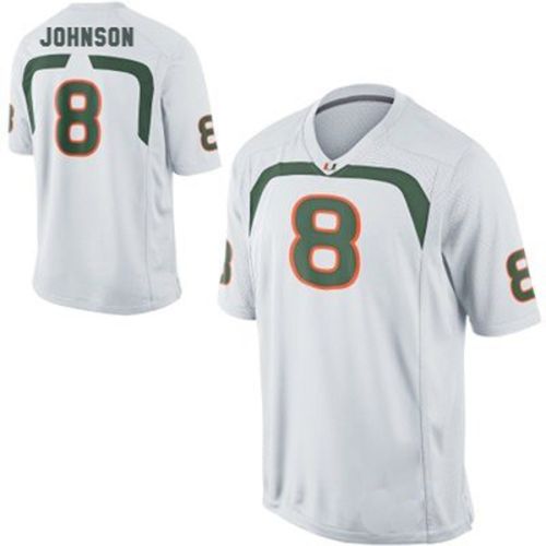 Miami Hurricanes White NCAA College Football Jersey 