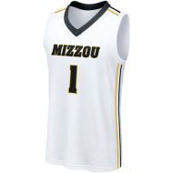 Missouri Tigers NCAA College White Basketball Jersey 