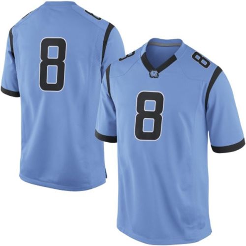 North Carolina Tar Heels Blue NCAA College Football Jersey 