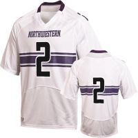 Northwestern Wildcats White NCAA College Football Jersey 