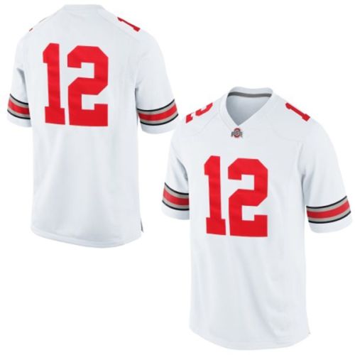 Ohio State Buckeyes White NCAA College Football Jersey 