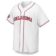 Oklahoma Sooners White NCAA College Baseball Jersey 