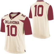Oklahoma Sooners White Red NCAA College Football Jersey 