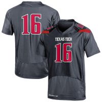 Texas Tech Gray NCAA College Football Jersey 