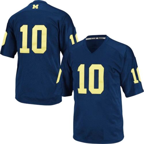 Michigan Wolverines Navy Blue NCAA College Football Jersey 