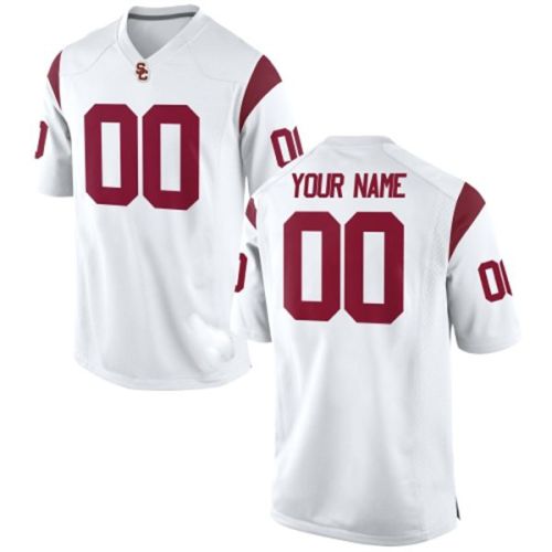 USC Trojans White NCAA College Football Jersey 