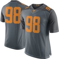 UT Tennessee Volunteers Gray NCAA College Football Jersey 