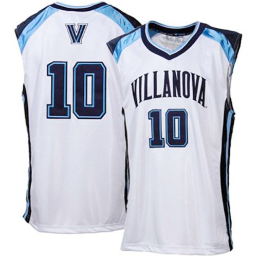 Villanova Wildcats NCAA College White Basketball Jersey 