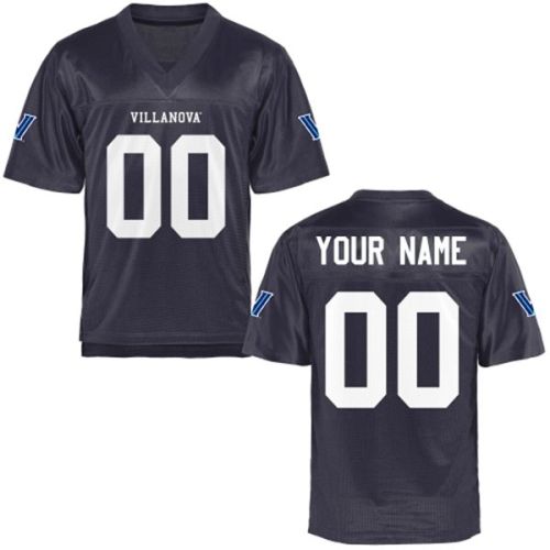 Villanova Wildcats Navy Blue NCAA College Football Jersey 