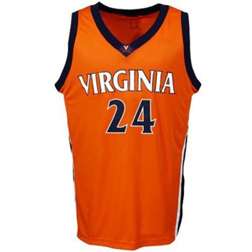 Virginia Cavaliers NCAA College Orange Basketball Jersey 