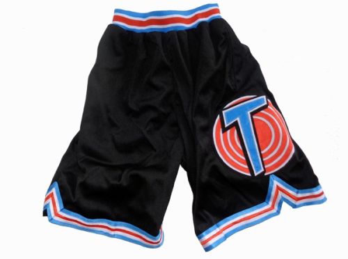 LOONEY TUNES SQUAD SPACE JAM MOVIE BLACK BASKETBALL SHORTS MICHAEL JORDAN