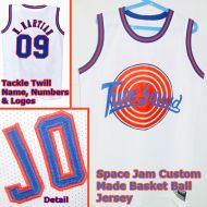 MARVIN MARTIAN 09 Space Jam Tune Squad White Movie Jersey