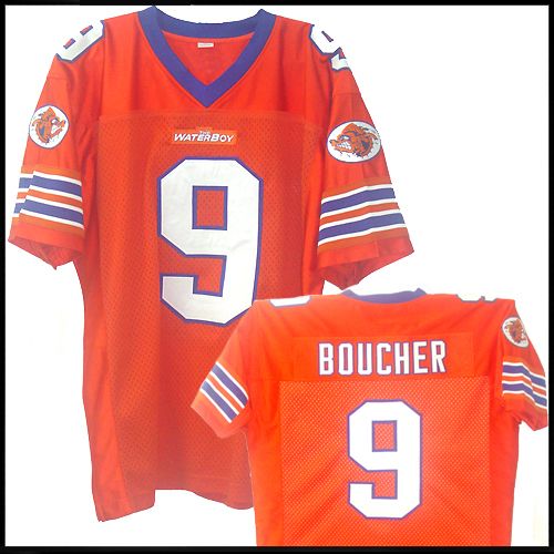 Bobby Boucher Adam Sandler The Waterboy Mud Dogs Football Jersey