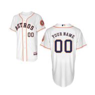 Houston Astros Authentic Style Personalized Home White Jersey