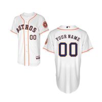 Houston Astros Authentic Style Personalized Home White Jersey