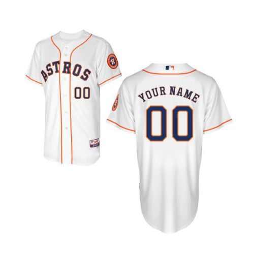 Houston Astros Authentic Style Personalized Home White Jersey