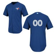 Toronto Blue Jays Authentic Style Personalized BP Blue Jersey