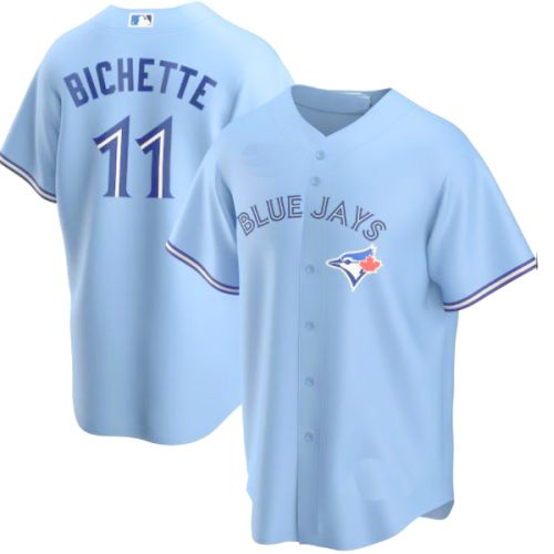 Toronto Blue Jays Authentic Style  Personalized Alternate Sky Blue Jersey