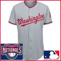 Washington Nationals Authentic Style Road Gray Jersey