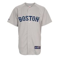 Boston Red Sox Authentic Style Personalized Classic Road Gray Jersey