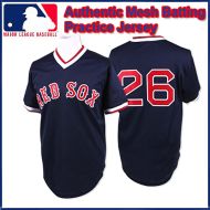 Boston Red Sox Authentic Style Vintage Mesh Batting Jersey #26 Wade Boggs