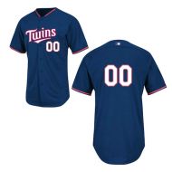 Minnesota Twins Authentic Style Personalized BP Blue Jersey