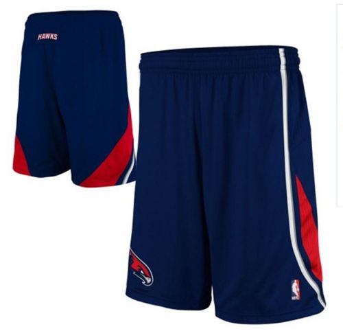 Mens Atlanta Hawks Blue Authentic Style On-Court Shorts