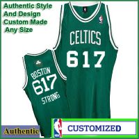 Celtics  BOSTON 617 STRONG NBA Basketball Green Tribute Jersey 