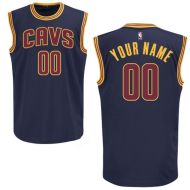 Cleveland Cavaliers Custom Authentic 2015 Style Alt Blue Jersey