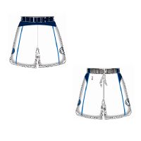 Mens Dallas Mavericks Home White  Authentic Style On-Court Shorts