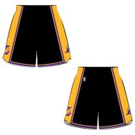 Mens Los Angeles Lakers Alternate Black Authentic Style On-Court Shorts