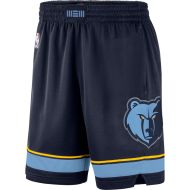 Mens Memphis Grizzlies Road Navy Blue Authentic Style T21 On-Court Shorts