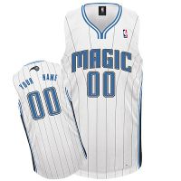 Orlando Magic Custom Authentic Style Home Jersey White